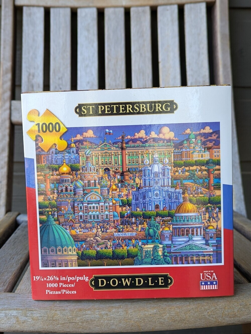 Dowdle St Petersburg 1000-Piece Jigsaw Puzzle Made in USA